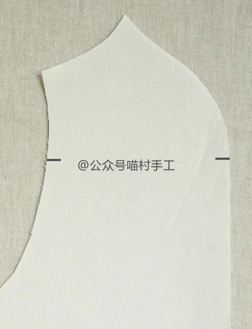 圖紙 教程丨一衣兩面 簡(jiǎn)約無(wú)扣馬甲